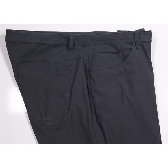 Lululemon Mens ABC 5-Pocket Green Warpstreme Chino Pants Trousers Tall 40x36 - Picture 2 of 7